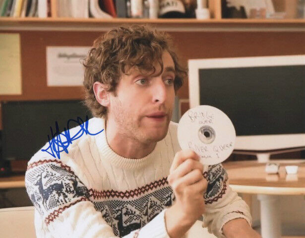 GFA Silicon Valley * THOMAS MIDDLEDITCH * Signed 8x10 Photo Poster painting AD6 PROOF COA