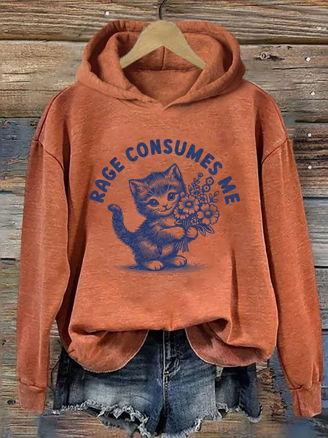 Rage Consumes Me Hoodie