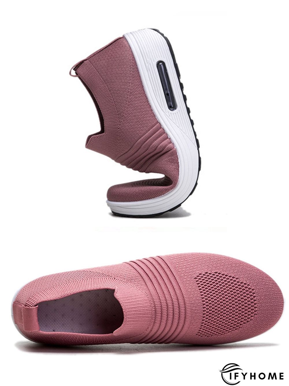 Breathable Minimalist Slip On Rocking Fly Woven Shoes | IFYHOME