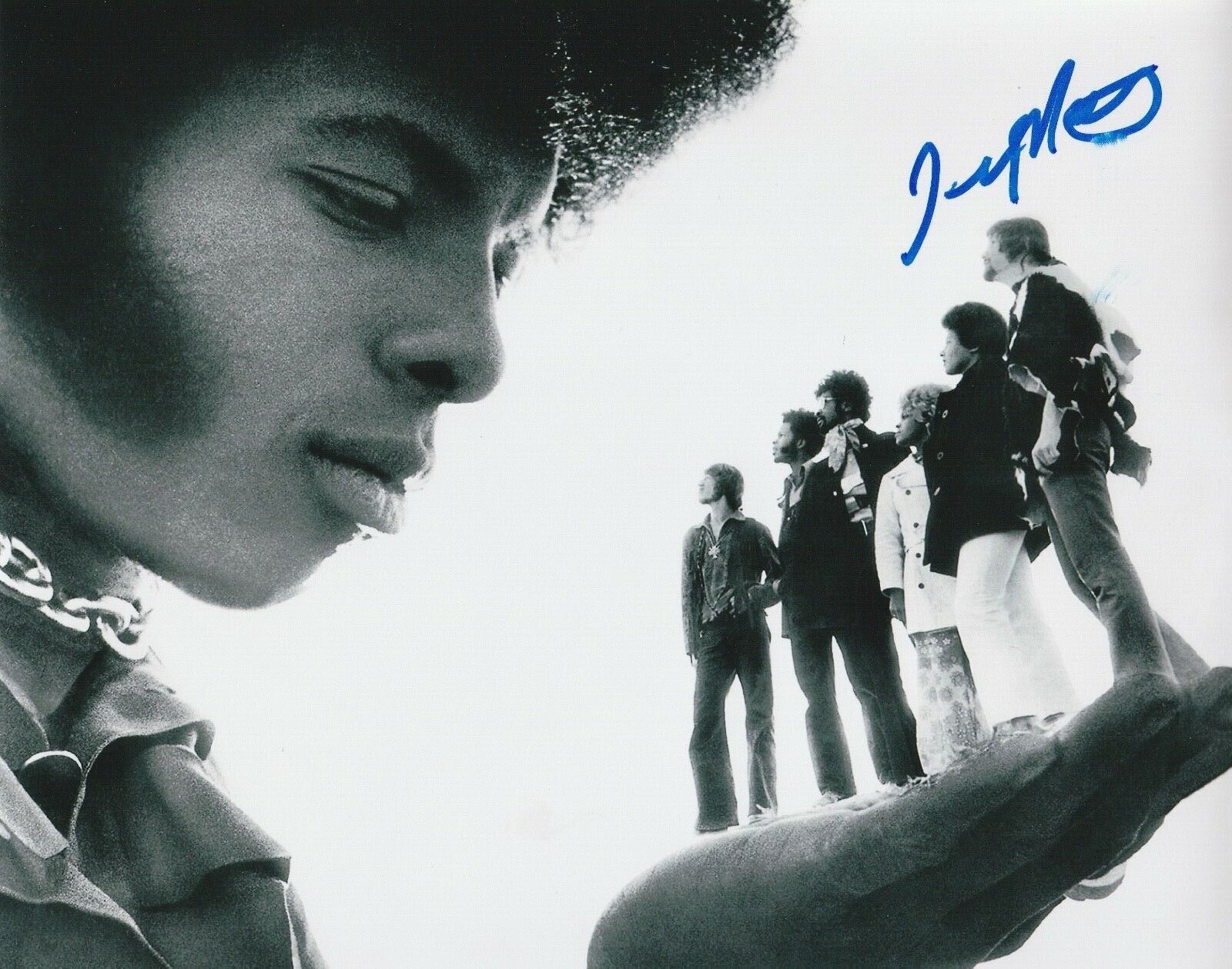 * JERRY MARTINI * signed autographed 8x10 Photo Poster painting * SLY & THE FAMILY STONE * 4