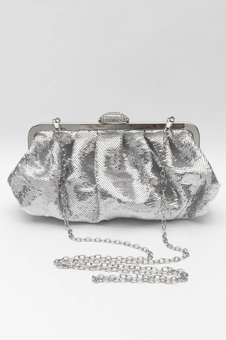 Evening Fish Scale Sequin Rhinestone Dinner Bag 2024 - Xpluswear