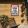 (Multi Style)Warning Sign - Vintage Metal Signs - 20*30cm - Warning