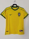 Joyfball 1998 Retro Brazil Soccer Jersey Home