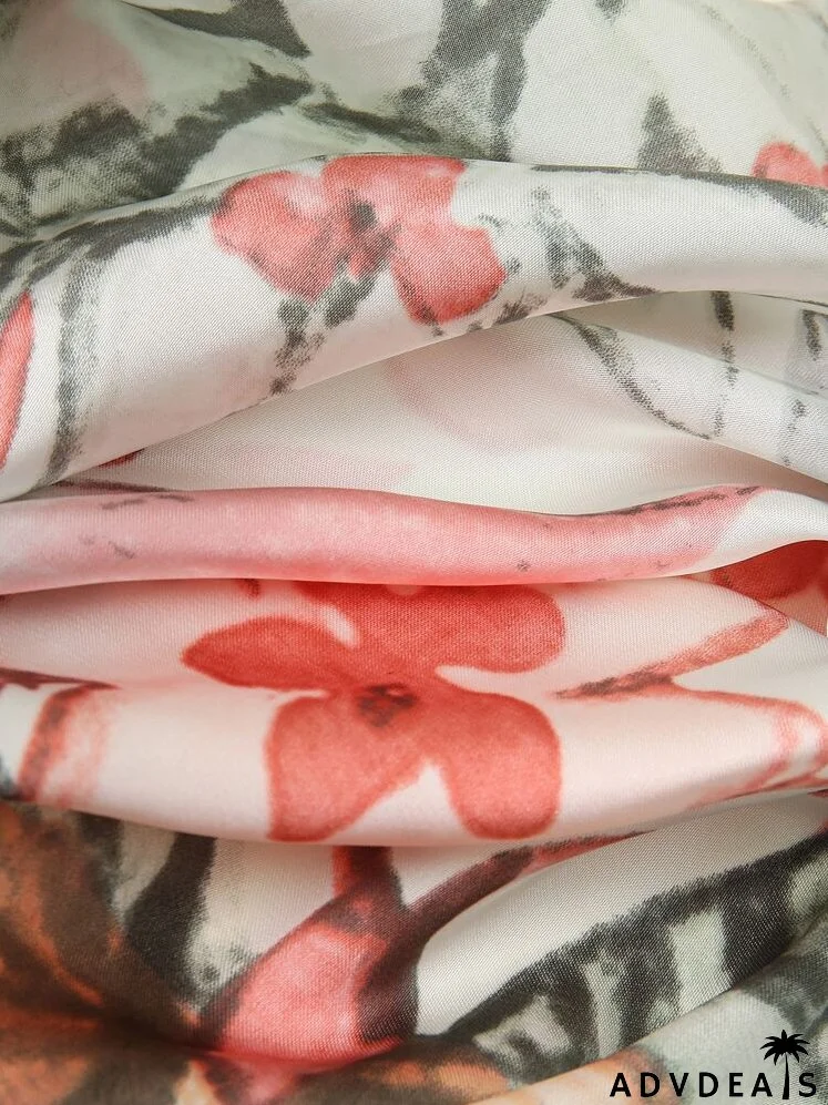 Floral Print Bandana