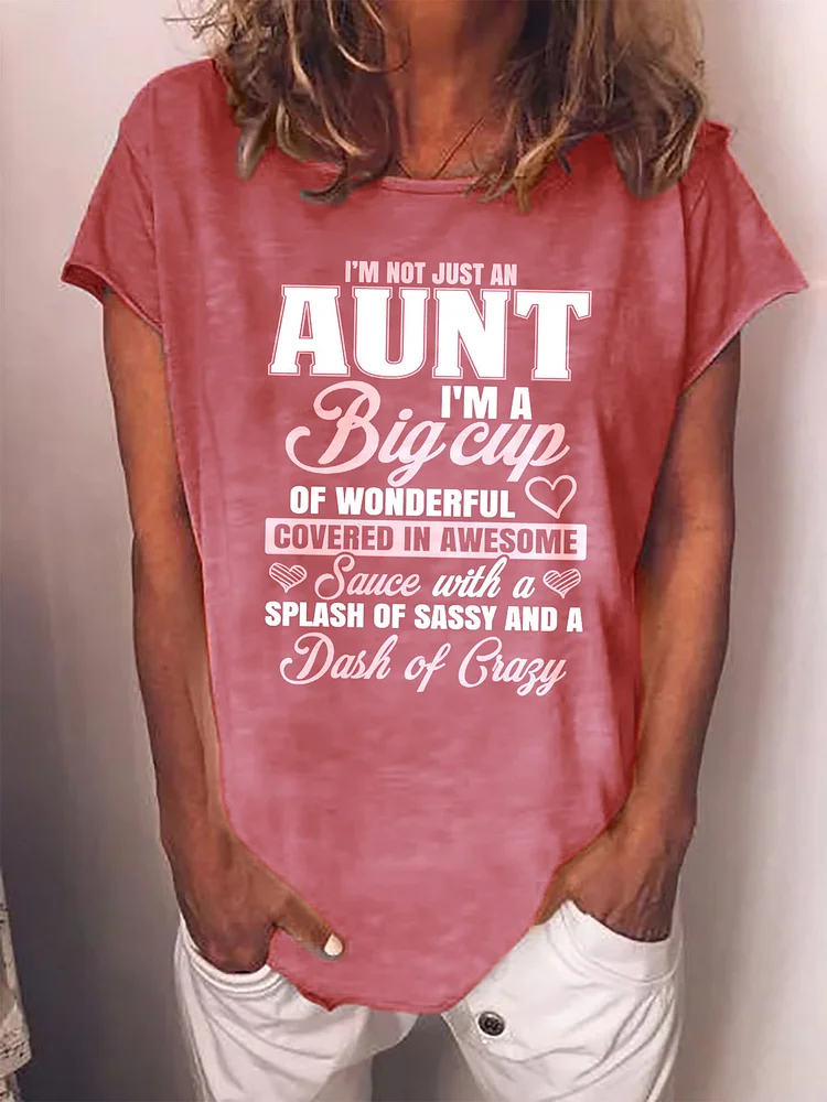 Bestdealfriday I'm Not Just An Aunt Women's T-Shirt 10865077
