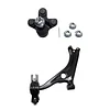 TRQ Front Left Lower Control Arm with Ball Joint Drivers Side Compatible with 2016-2021 Honda Civic