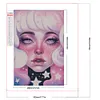 uk.everydayedeals (Limited Stock)Diamond Painting - Round AB Drills - Dark Candy Girl(45*65cm)