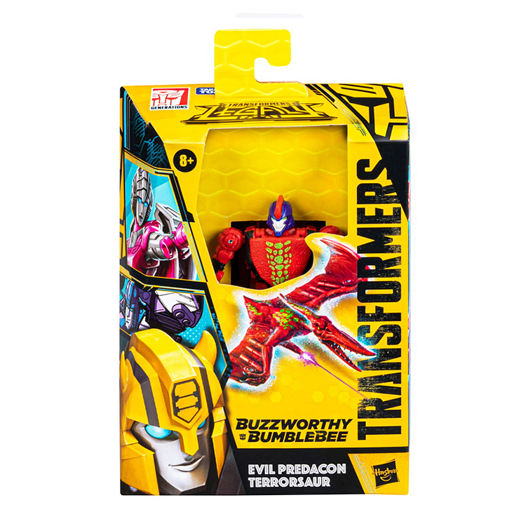 Hasbro Transformers Buzzworthy Bumblebee Legacy Deluxe Evil Predacon Terrorsaur