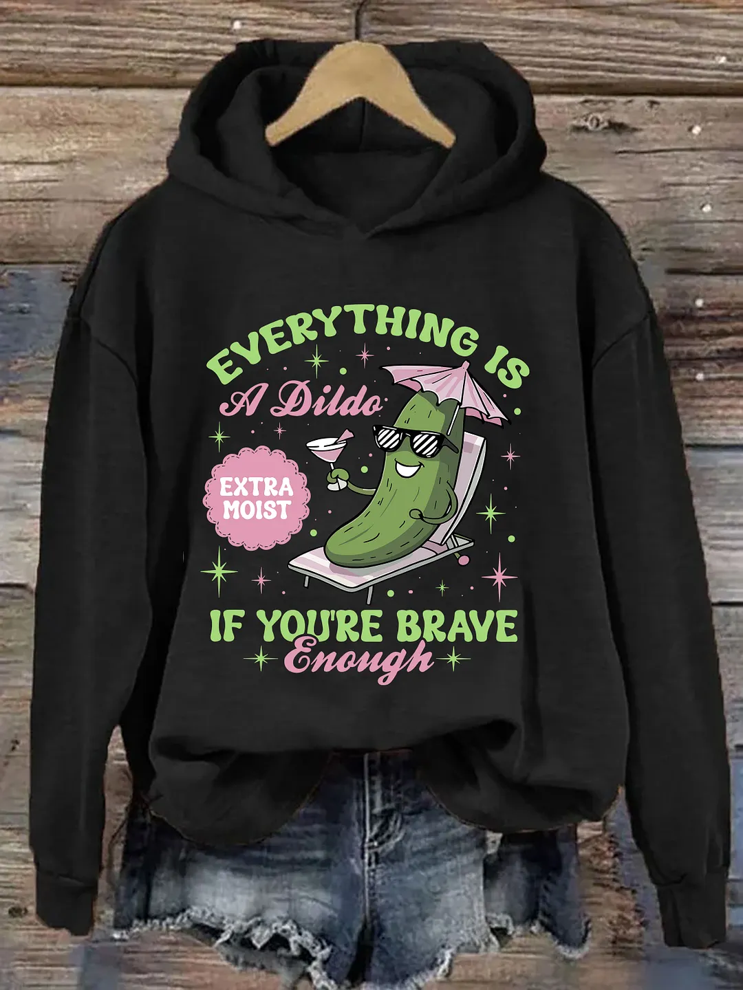 Everything Is If You're Brave Hoodie