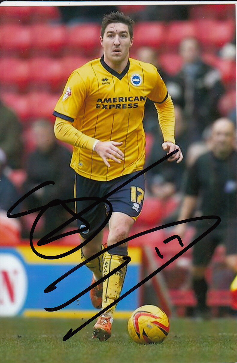 BRIGHTON & HOVE ALBION HAND SIGNED STEPHEN WARD 6X4 Photo Poster painting 1.