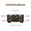 50Wx2 Audio Power Amplifier Bluetooth-compatible 5.0 CS8673E AUX TF Home Theater