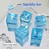 Not For Eating Anxiety Stress Relief Sensory Squishy Toy Simulated Ice Cubes