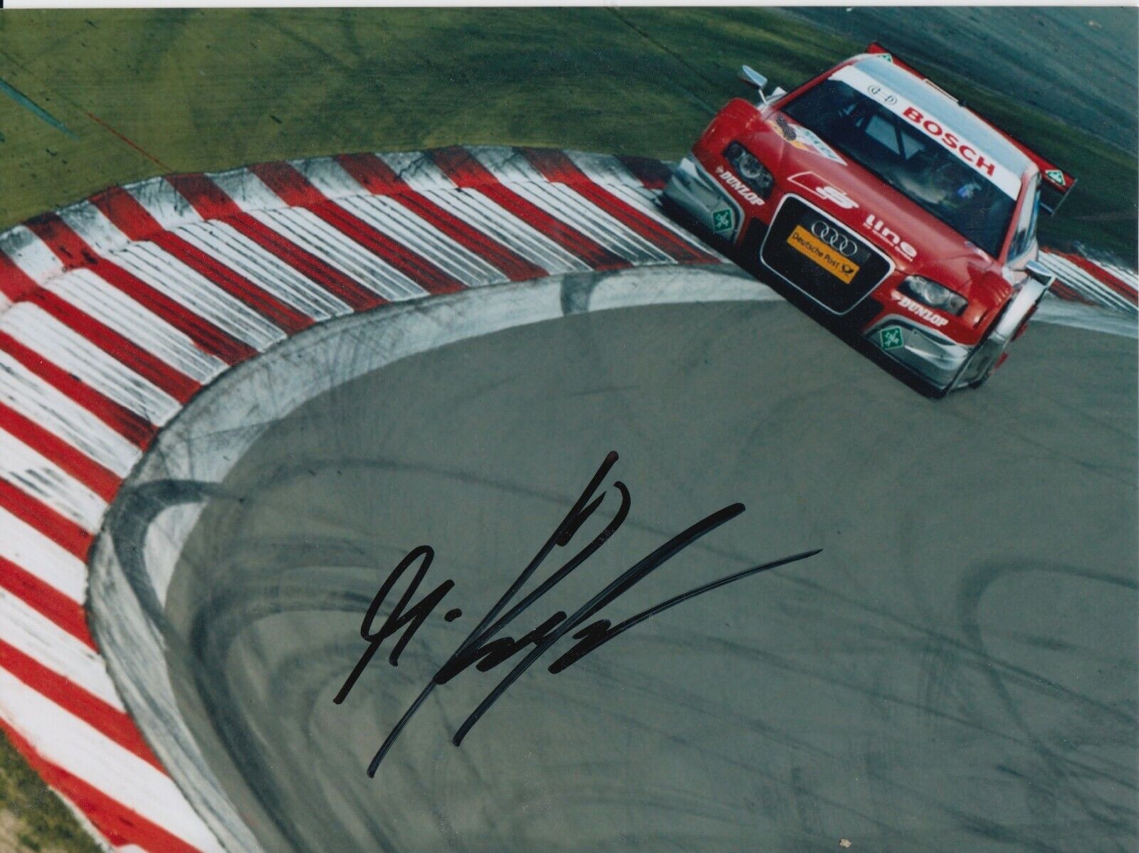 Mike Rockenfeller Hand Signed 8x6 Photo Poster painting - Audi Autograph 3.