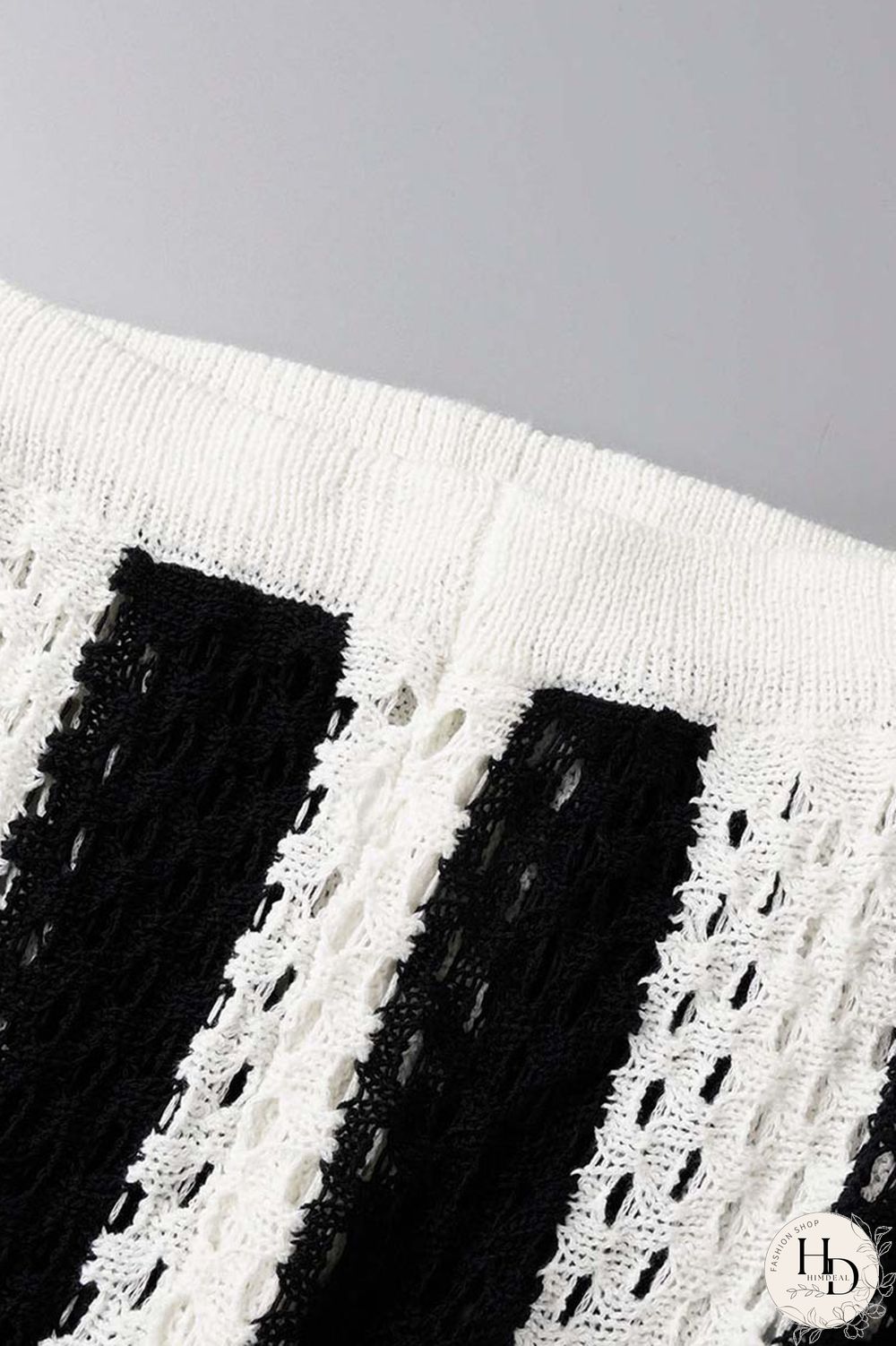 Rose Red Sexy Hollowed Out Patchwork Buckle Turndown Collar Short Sleeve Two Pieces