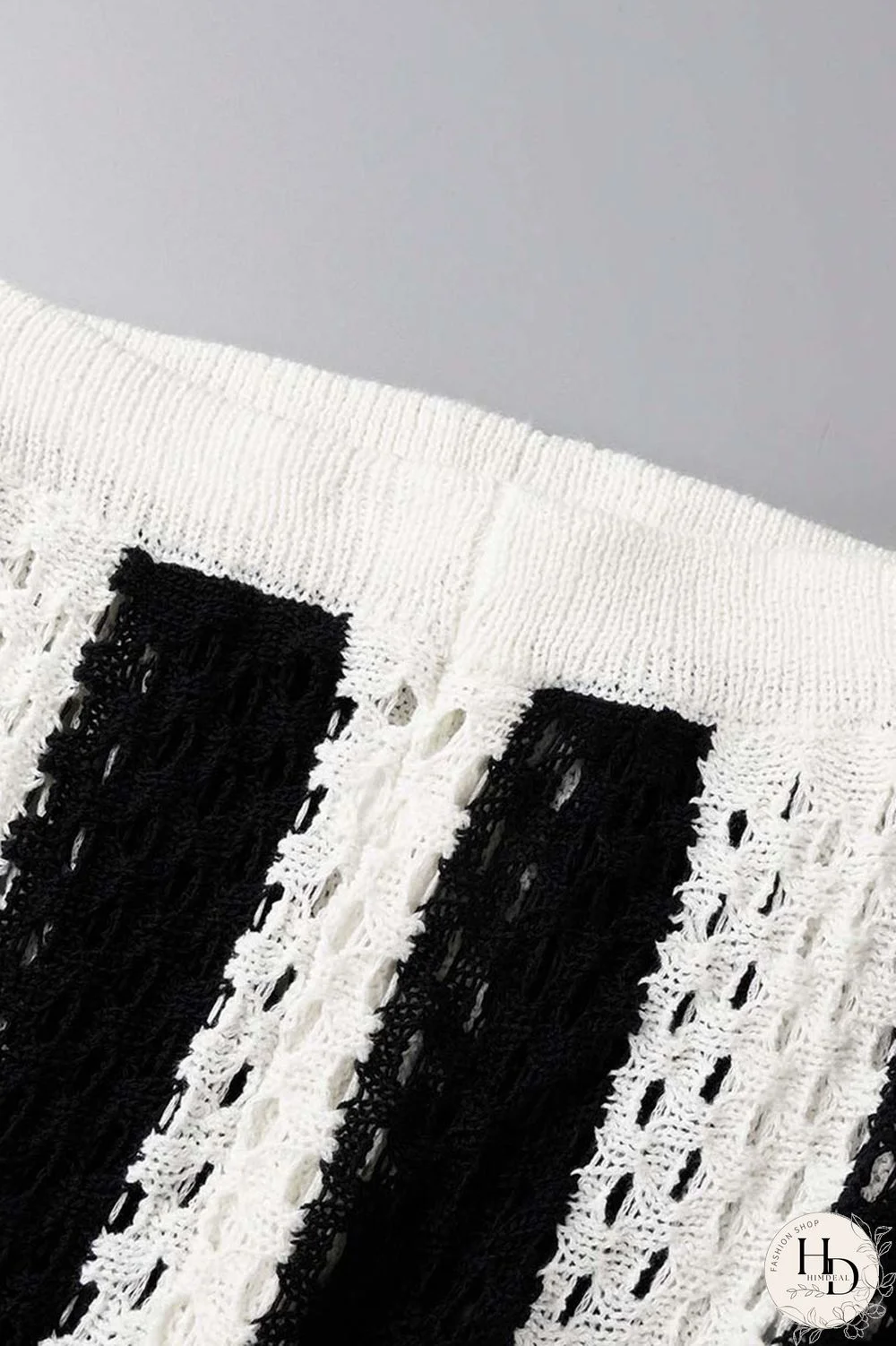 Rose Red Sexy Hollowed Out Patchwork Buckle Turndown Collar Short Sleeve Two Pieces