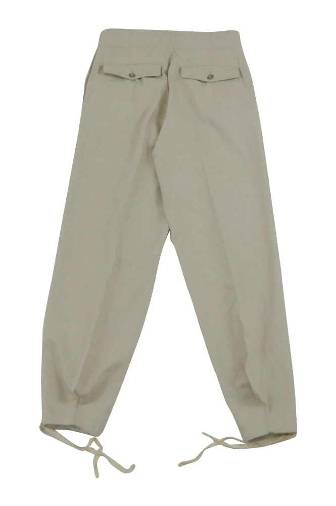   Wehrmacht German Panzer Summer HBT Off-White Trousers German-Uniform