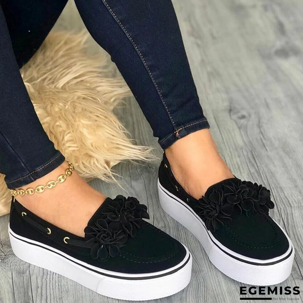 Slip on Faux Suede All Season Shoes | EGEMISS