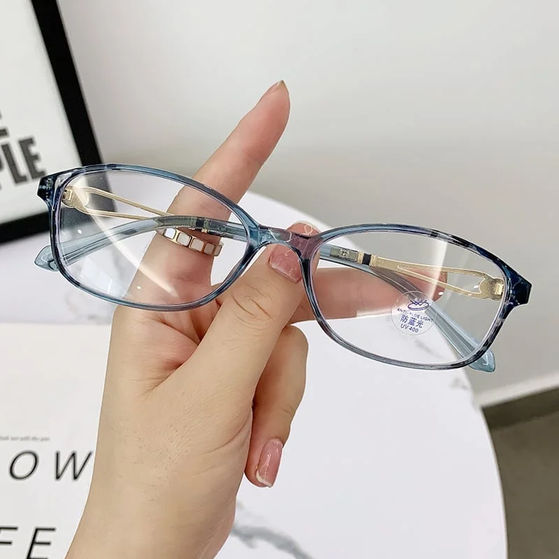 🎁Hot Sale🎁WOMEN'S FASHION LIGHTWEIGHT METAL ANTI-BLUE LIGHT READING GLASSES