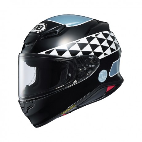 Shoei Z8 Blue Motorcycle Sports Gear Full Face Helmet Shakin Speed TC2