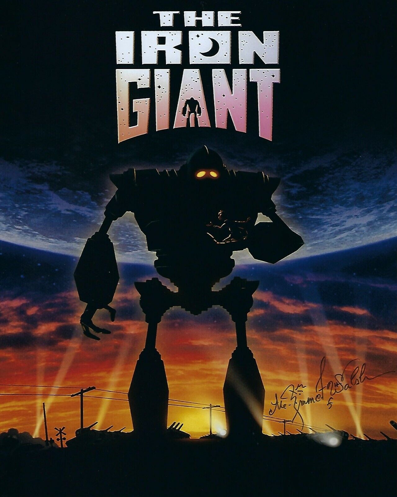 GFA The Iron Giant Movie * M. EMMET WALSH * Signed 8x10 Photo Poster painting M14 COA