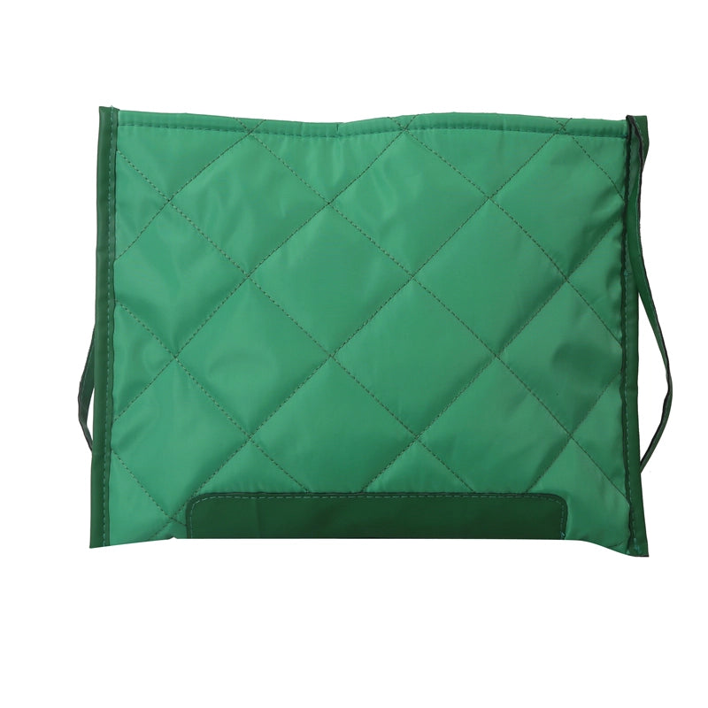 Women’s Oxford Cloth Solid Color Basic Square Zipper Shoulder Bag Crossbody Bag