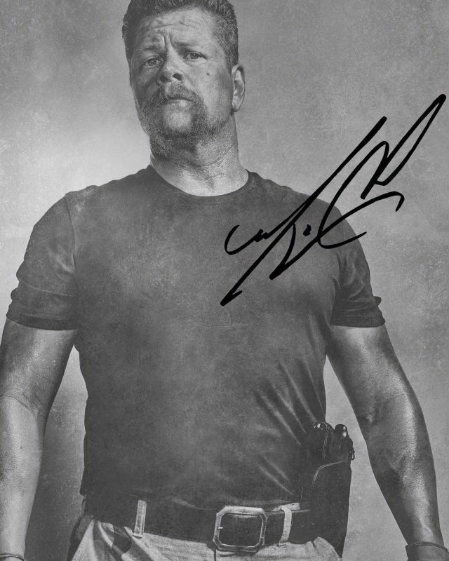 Michael Cudlitz - The Walking Dead Autograph Signed Photo Poster painting Print