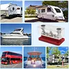 300A Bus Bar 48V Power Distribution Block 3+4 Way Bus Bar Box for RV Marine Boat