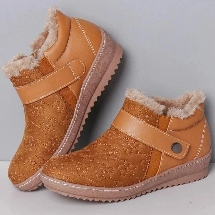 (👟LAST DAY 75% OFF) Women's Suede Ankle Snow Boots