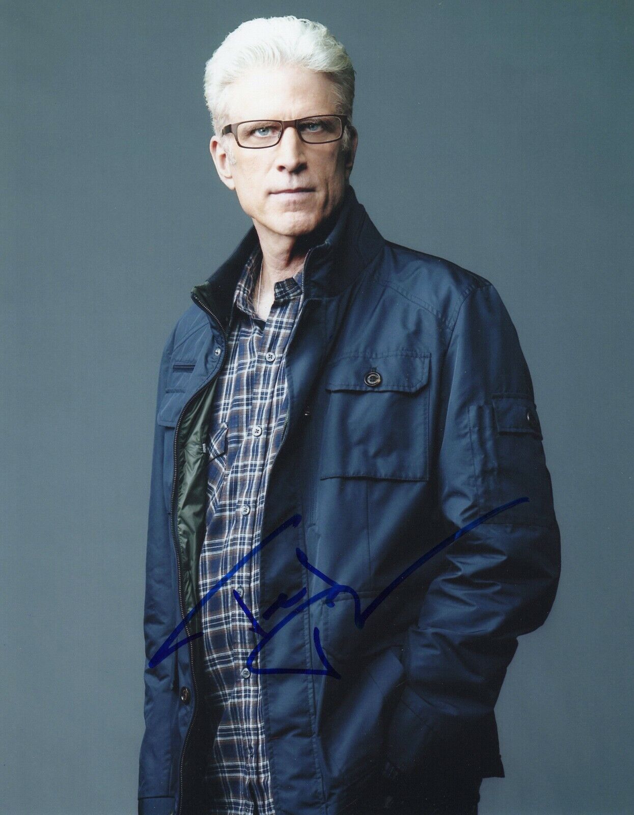 Ted Danson Signed 8x10 Photo Poster painting w/COA Cheers Sam Three Men and a Baby Jack