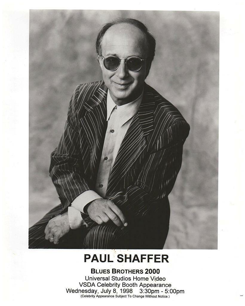 Paul Shaffer 8x10 Picture Simply Stunning Photo Poster painting Gorgeous Celebrity #1