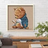 Bear Rabbit-11CT Stamped Cross Stitch 40*40cm