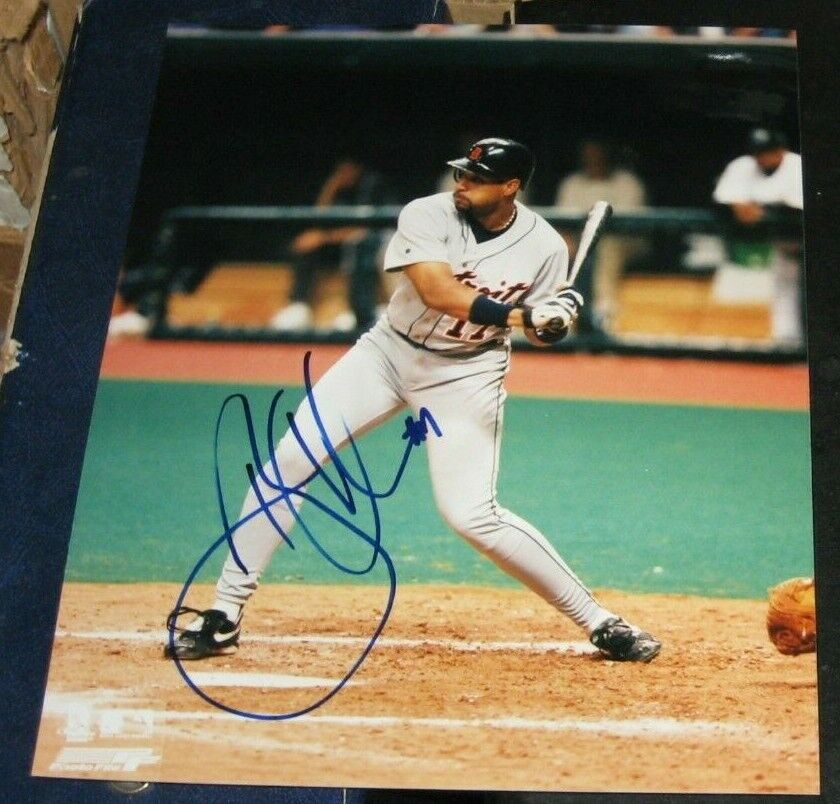 Tony Clark Detroit Tigers SIGNED AUTOGRAPHED Photo Poster painting File 8x10 COA Baseball