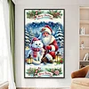 Santa Claus Cat - Diamond Painting - Full Round Drill (Canvas|40*70cm)