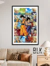 Son Goku & Vegeta Decorative Painting - Dragon Ball - BLK Studio