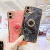 2023 Ins Marble Pattern Camera All-inclusive Case for iPhone