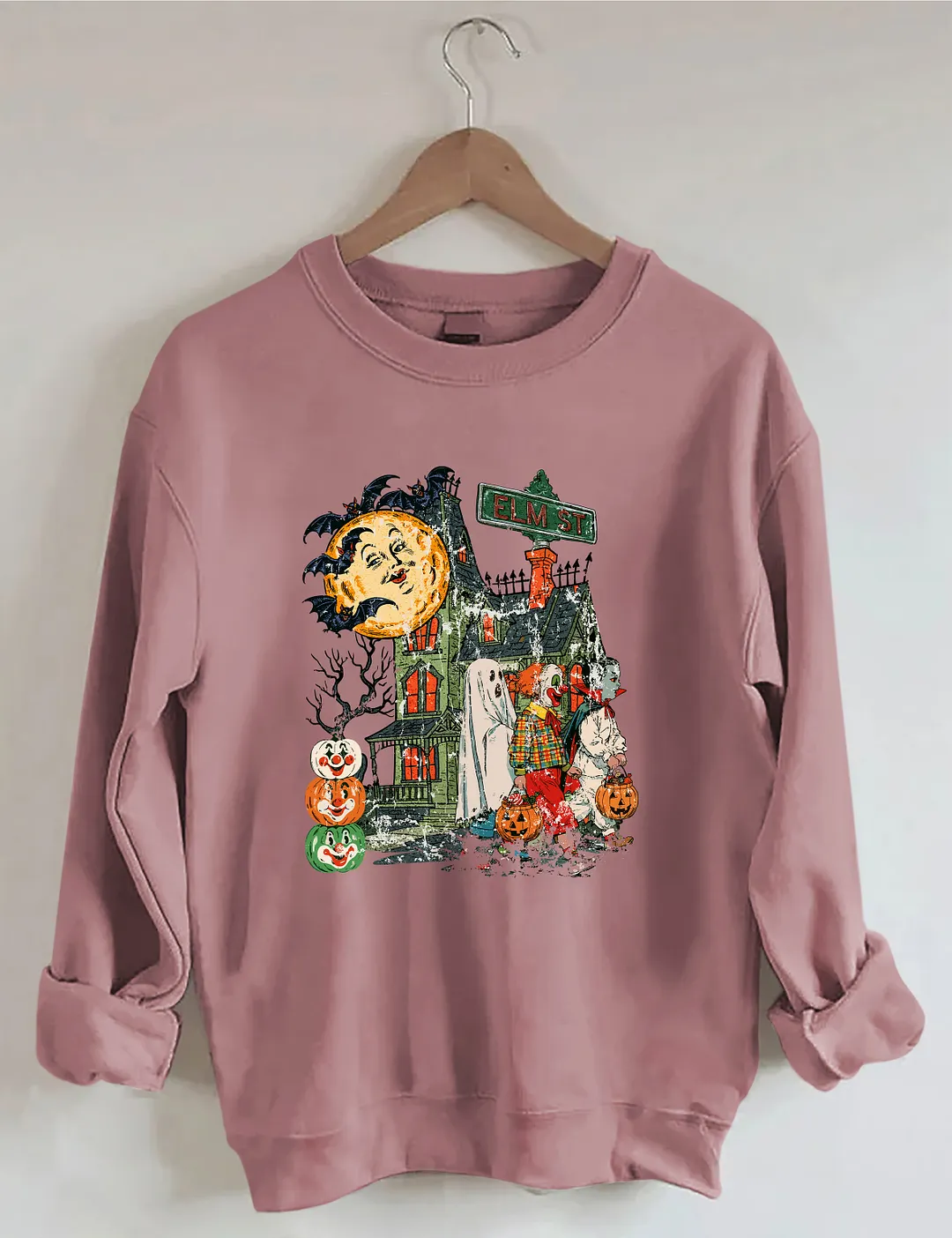 Spooky Trick-Or-Treaters Sweatshirt