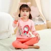 Kid Baby Girl Long Sleeve Sleepwear Pajamas