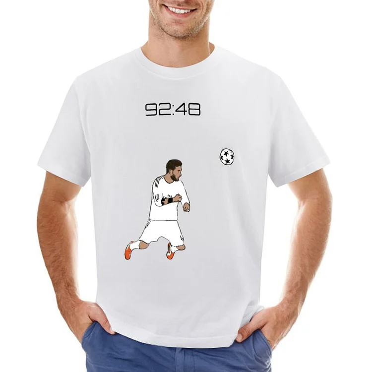Karim Benzema Inspired 92:48 Men's T-shirt