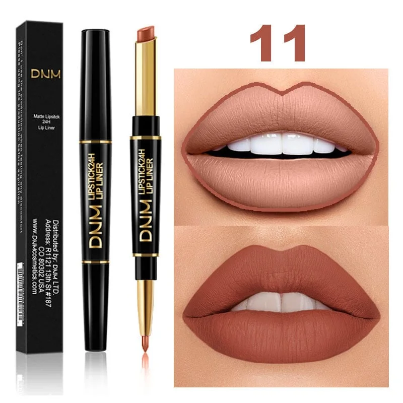 🔥2-in-1 Waterproof Lipstick Lip Liner