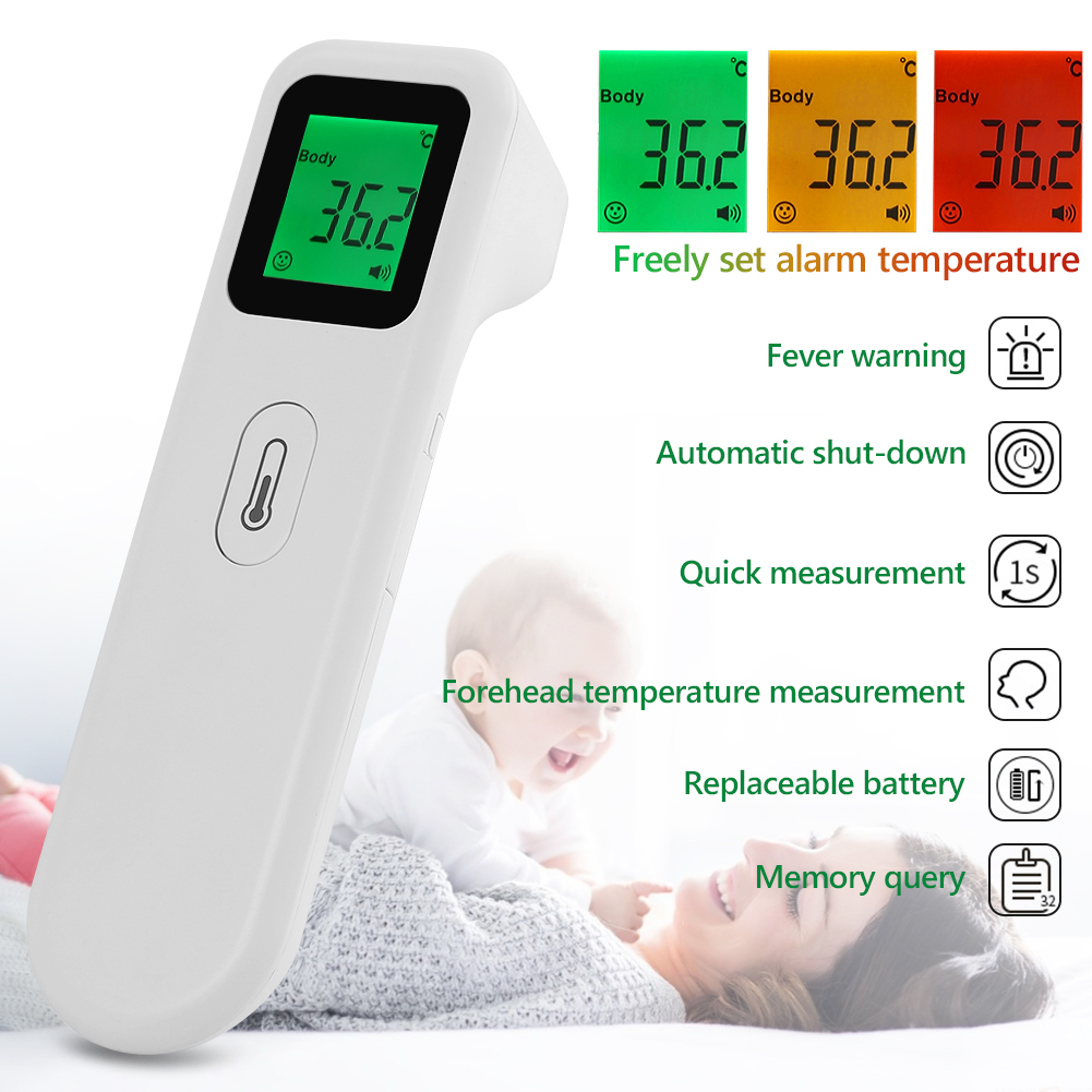 Touchless LCD Infrared Forehead Thermometer Body Liquid Temperature Meter от Cesdeals WW