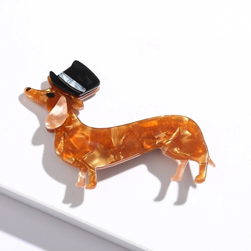 Cute Pin Animal Arylic Unisex Brooches