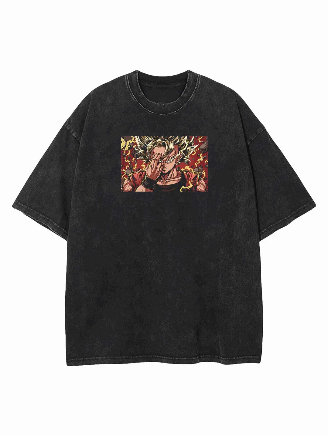Dragon Ball Son Goku Oversize Washed T-Shirt