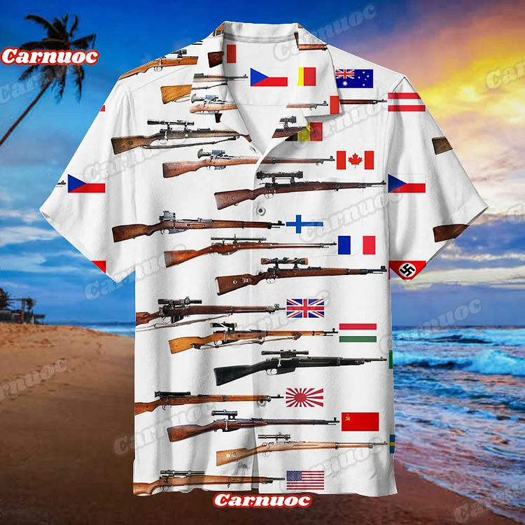 Sniper Rifles Of The World | Hawaiian Shirt