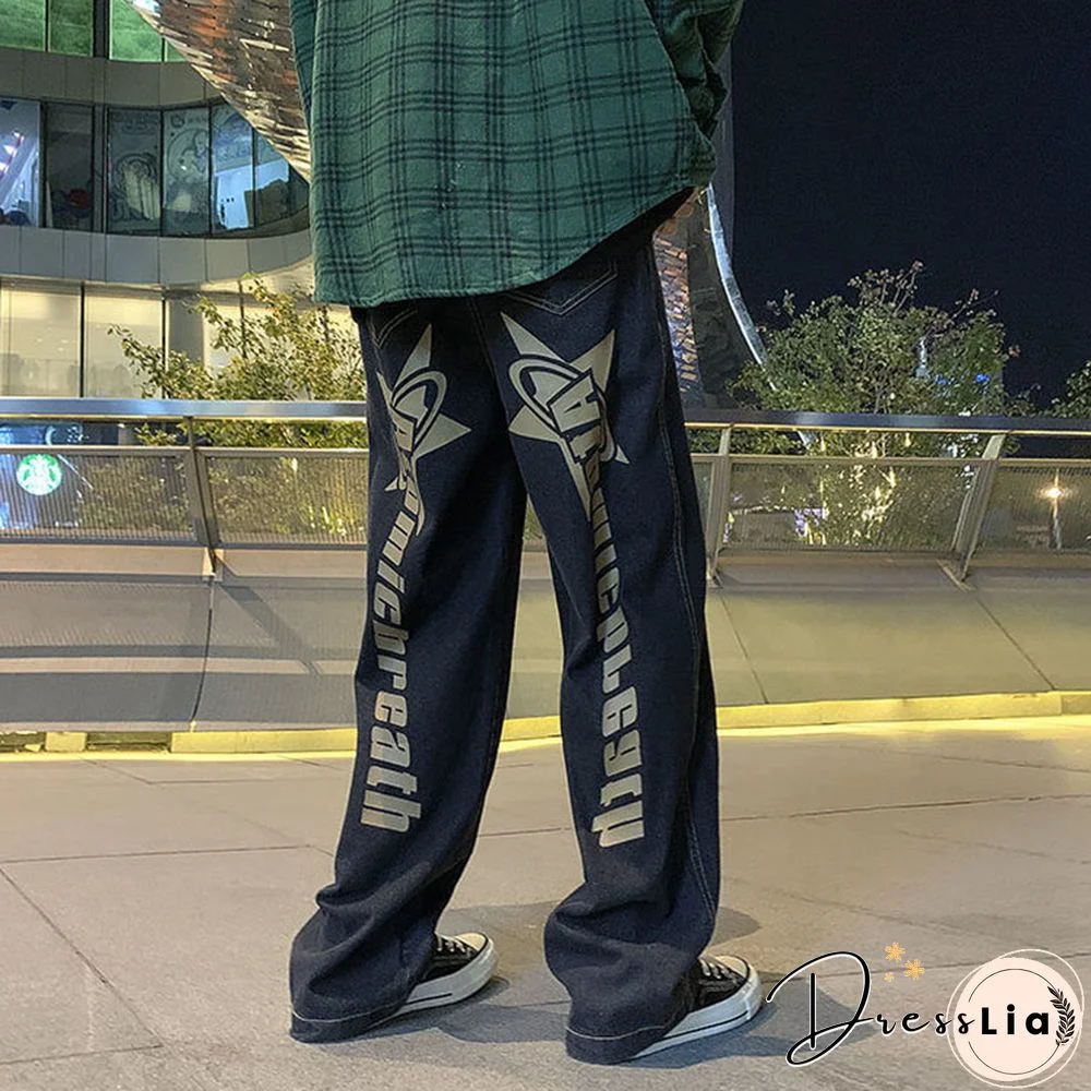 Unisex High Street Baggy Jeans