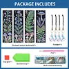 4Pcs Special Shape Flowers Mushroom 5D DIY Diamond Painting Bookmark for Adults