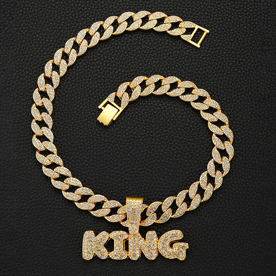 Hip Hop Street Full Diamond King Cuban Necklace - SOPULA