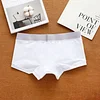Cotton man underwear low waisted letters belt trendy plus size Skin-Friendly comfortable sweat-absorbing boxer shorts