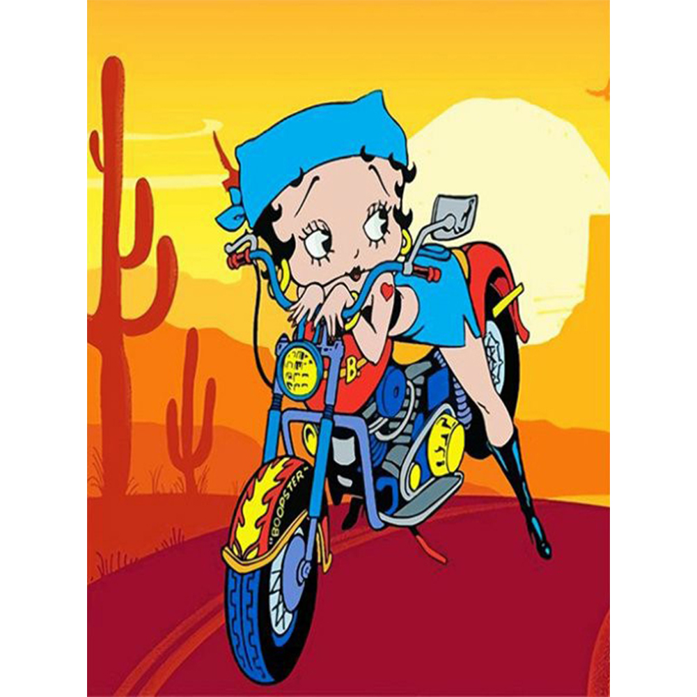 

30*40CM - Square Drill Diamond Painting - Betty Doll, 501 Original