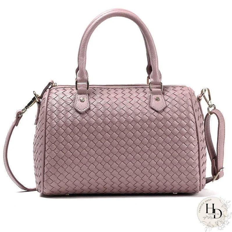 Fashion Woven Satchel Shoulder Bag