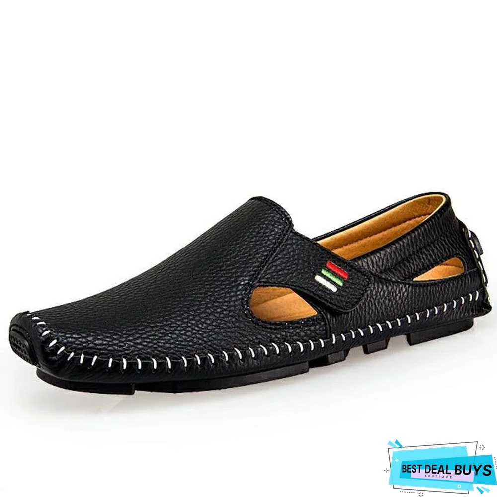 Men Breathable Casual Driving Boats Flats Loafers Shoes